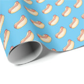 Papier Cadeau Hot dog (Coin rond)
