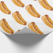 Papier Cadeau Hot-dog (Coin)