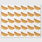 Papier Cadeau Hot-dog (Plat)
