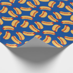 Papier Cadeau Hot Dog Anniversaire de enfant Party Cuire mignonn
