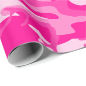 Papier Cadeau hot pink (Coin rond)