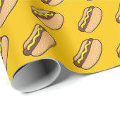 Papier Cadeau Hotdog (Coin rond)