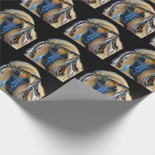 Papier Cadeau Hound afghan (Coin)