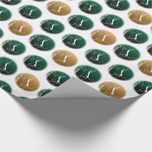 Papier cadeau Hound Dog Wrapping Papier de chasse (Coin)