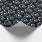 Papier cadeau Hound Dog Wrapping Papier de chasse  (Coin)
