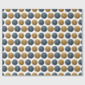 Papier cadeau Hound Dog Wrapping Papier de chasse  (Plat)