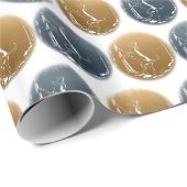 Papier cadeau Hound Dog Wrapping Papier de chasse  (Coin rond)