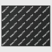 Papier Cadeau https://ter / code html (Plat)
