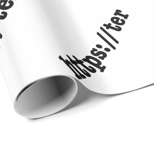 Papier Cadeau https://ter / code html (Coin rond)