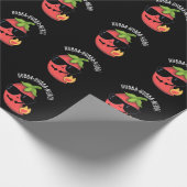 Papier Cadeau Hubba-hubba-nero Funny Habanero Pun Dark BG (Coin)