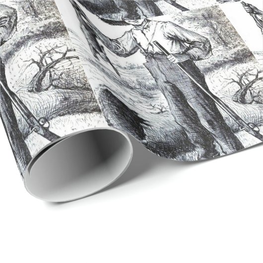 Papier Cadeau Huckleberry Finn (Coin rond)