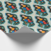 Papier Cadeau Huile Abstraite de Kandinsky Deepened Impulse sur  (Coin)