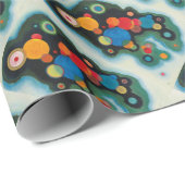 Papier Cadeau Huile Abstraite de Kandinsky Deepened Impulse sur  (Coin rond)