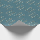 Papier Cadeau Huit Hanoukka Nights Wrapper Paper (Coin)