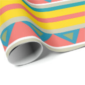 Papier Cadeau Humeur africaine (Coin rond)