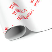 PAPIER CADEAU HUMILIATION (Coin rond)