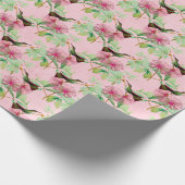 Papier Cadeau Humming Birds Series Design Quinze (Coin)