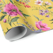 Papier Cadeau Hummingbird Wrapping paper (Coin rond)