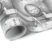 Papier Cadeau Humpty Dumpty (Coin rond)