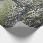 Papier Cadeau Husky Sibérien Blanc (Coin)