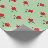 Papier Cadeau Hybiscus (Coin)