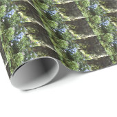 Papier Cadeau Hydrangea Floral Trees Nature Photographie (Coin rond)