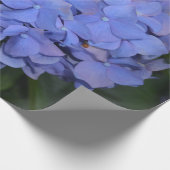 Papier Cadeau Hydrangea macrophylla violette rustique (Coin)