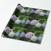 Papier Cadeau Hydrangée (Déroulé)
