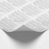 Papier Cadeau Hymne - grâce Extraordinaire (Coin)