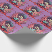 Papier Cadeau Hymne Pop Rock (Coin)