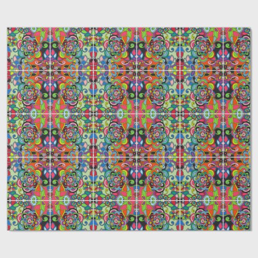 Papier Cadeau hymne pour le week-end (Plat)