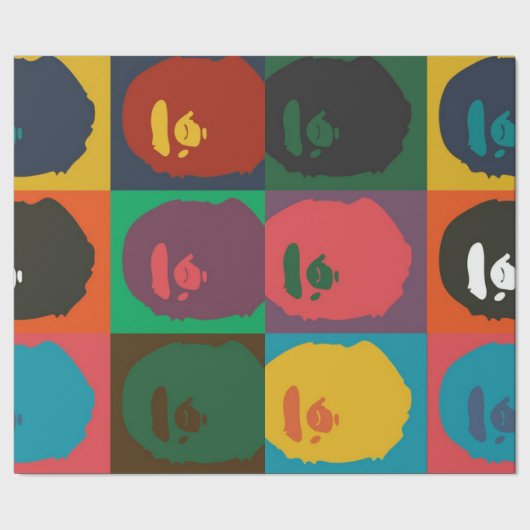 Papier Cadeau hypebebe singe (Couture)