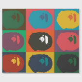 Papier Cadeau hypebebe singe (Plat)