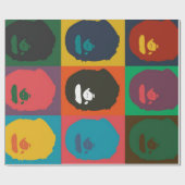 Papier Cadeau hypebebe singe (Plat)