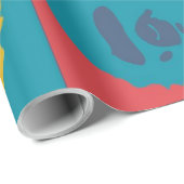 Papier Cadeau hypebebe singe (Coin rond)