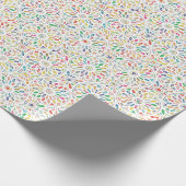 Papier Cadeau Hypotrochoïdes arc-en-ciel (Coin)