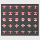 Papier Cadeau Hystectomie Chirurgie Récupération Uterus Felicia (Plat)