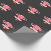 Papier Cadeau Hystectomie Chirurgie Récupération Uterus Felicia (Coin)