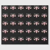 Papier Cadeau Hystérectomie Support Uterus Suppression (Plat)