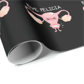 Papier Cadeau Hystérectomie Support Uterus Suppression (Coin rond)