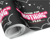 Papier Cadeau I Am Both Happening and Non-Happening (Coin rond)