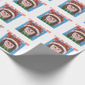 Papier Cadeau I am the Sassy Elf Wrapping Paper (Coin)