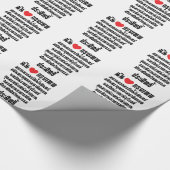 Papier Cadeau I Heart [Amour] Krung Thep Maha Nakhon ... (Coin)