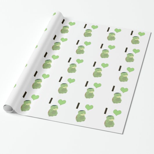 Papier Cadeau I Heart Kappa (Déroulé)
