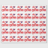 Papier Cadeau I Heart (Love) Phuket │ Thaïlande (Plat)