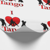 Papier Cadeau I Heart Tango (Coin)