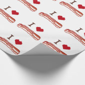 Papier Cadeau I Love Bacon (Coin)