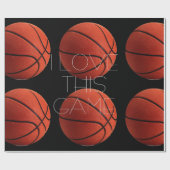 Papier Cadeau I Love Basketball Close Up (Plat)