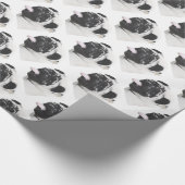 Papier Cadeau I Luv mon carlin (Coin)