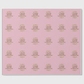 Papier Cadeau I Think You’re Overreacting Sarcastic Quote (Plat)